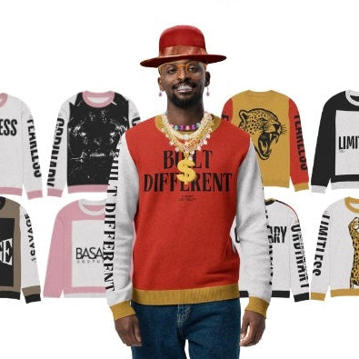 BASARI® KNITTED CREW NECK SWEATERS