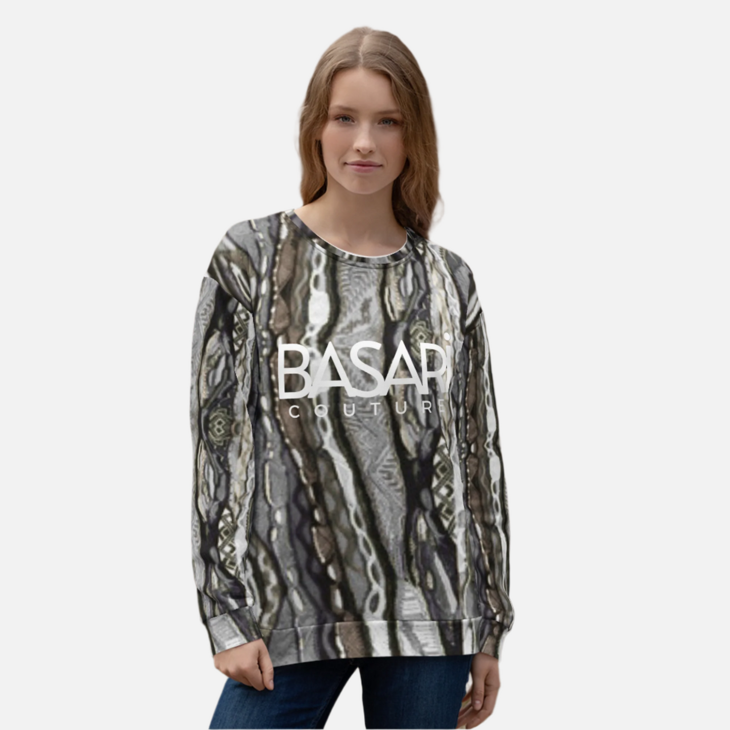 BASARI® UNISEX SWEAT SHIRT - COOGI PRINT