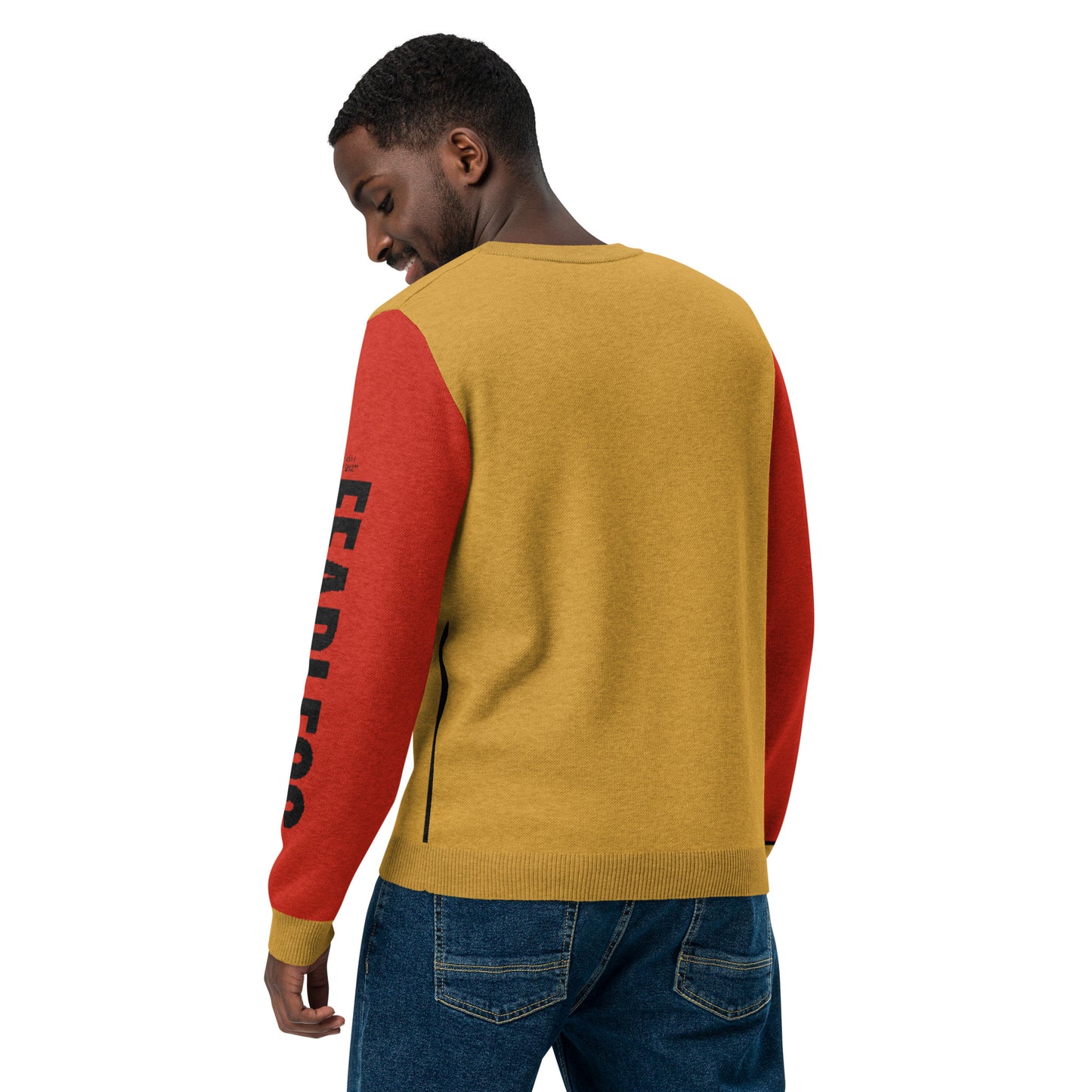 Fearless Knitted Crew Neck Sweater