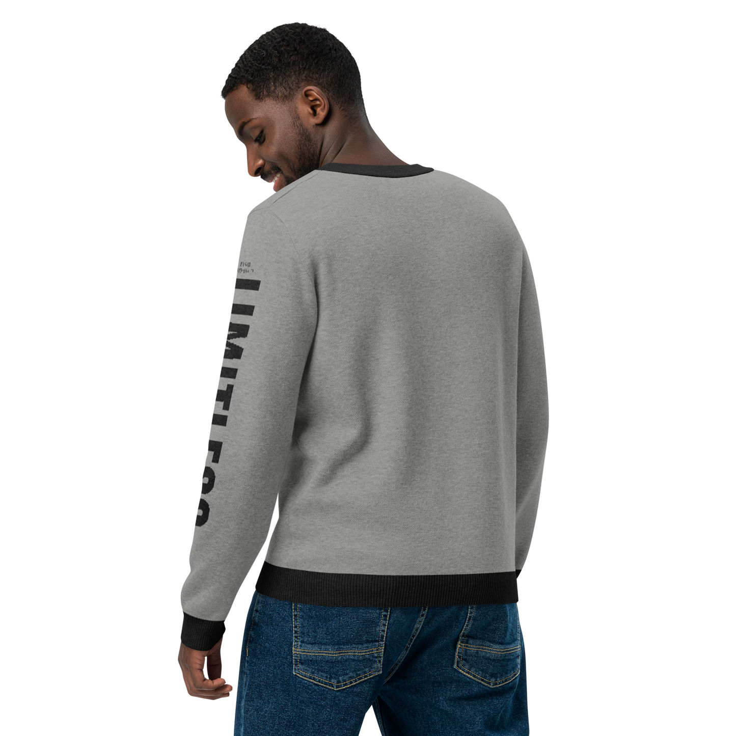 Limitless Knitted Crew Neck Sweater