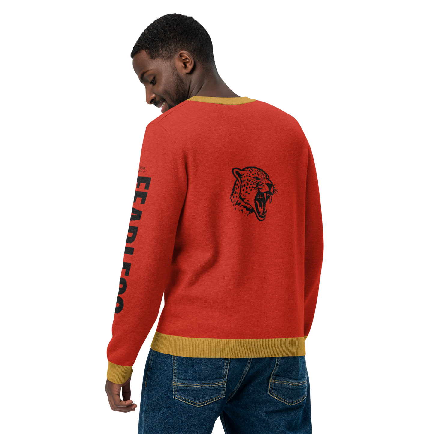 Fearless Knitted crew neck sweater