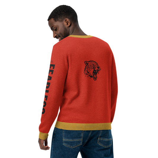 Fearless Knitted crew neck sweater