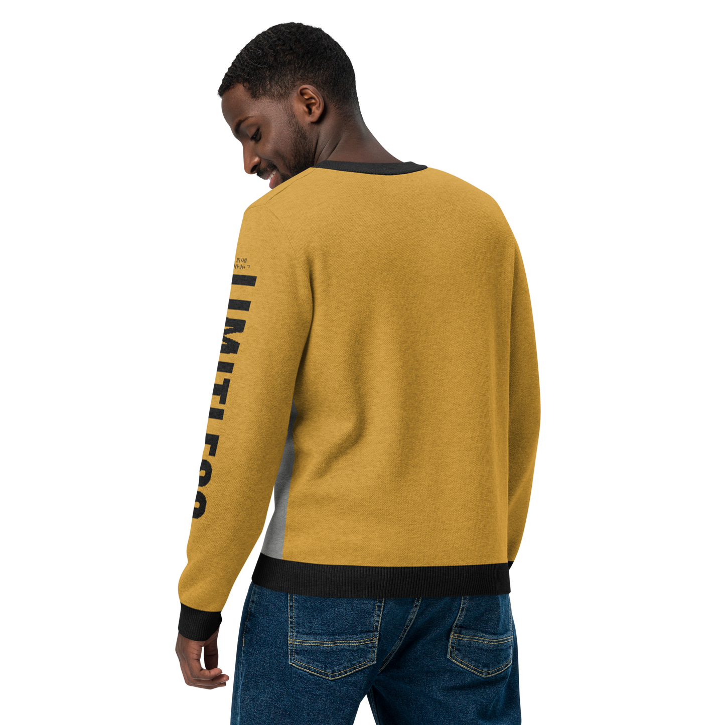 Limitless Knitted Crew Neck Sweater