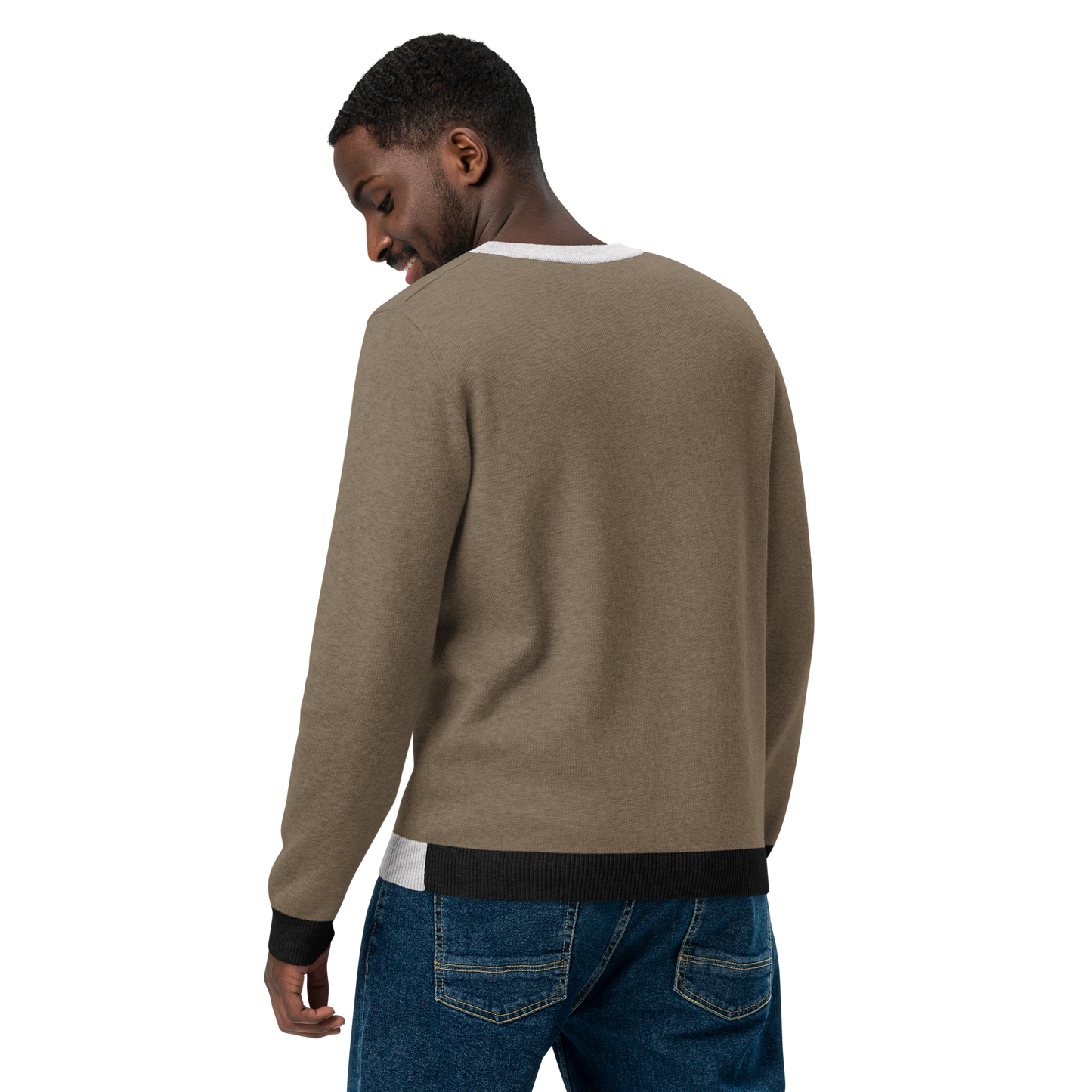 Basari® Knitted Crew Neck Sweater