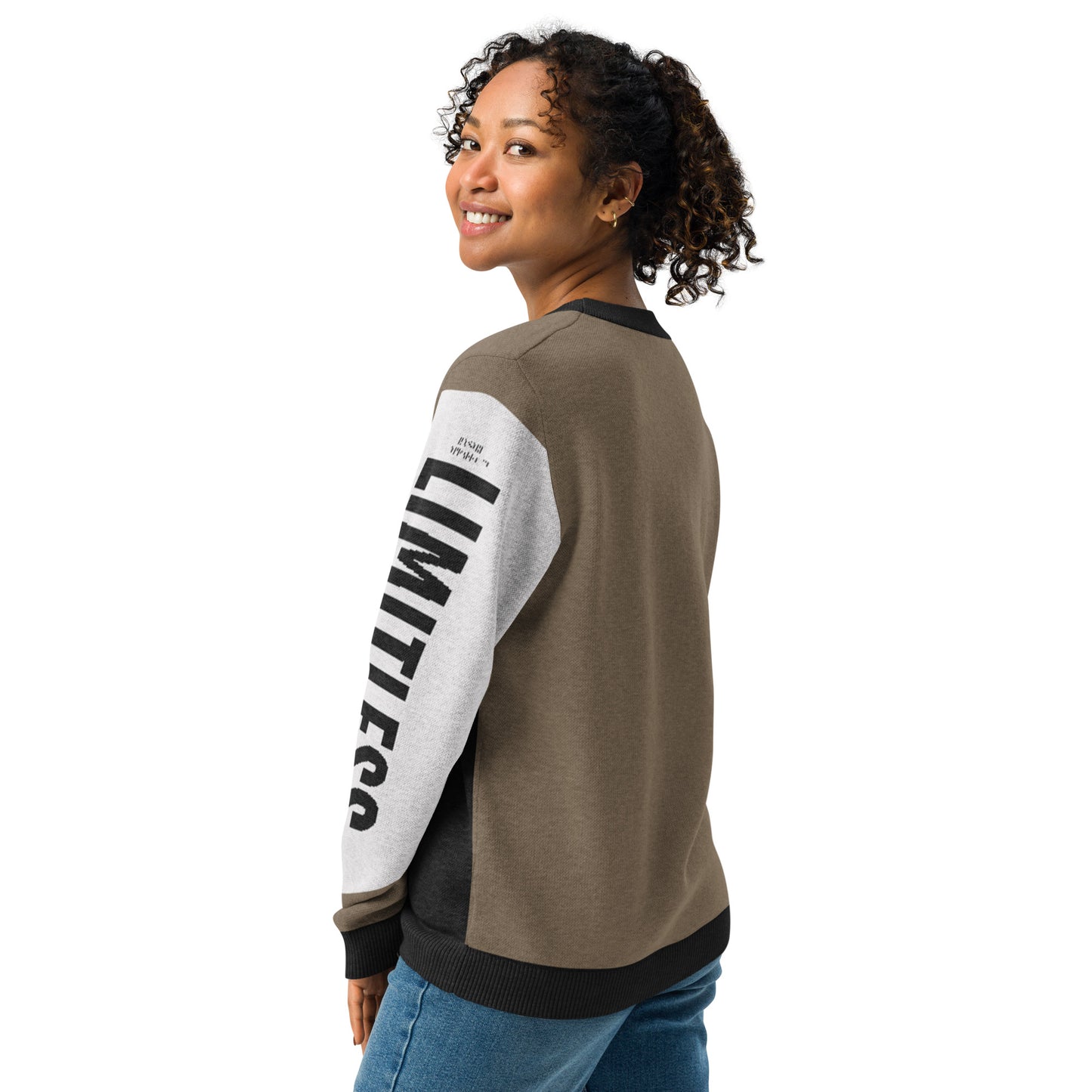 Limitless® Knitted Crew Neck Sweater