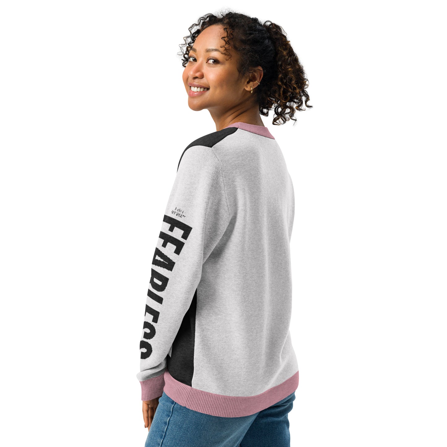 Fearless® Knitted Crew Neck Sweater