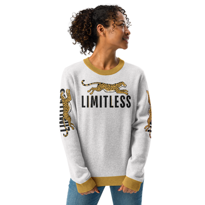 Limitless Knitted Crew Neck Sweater