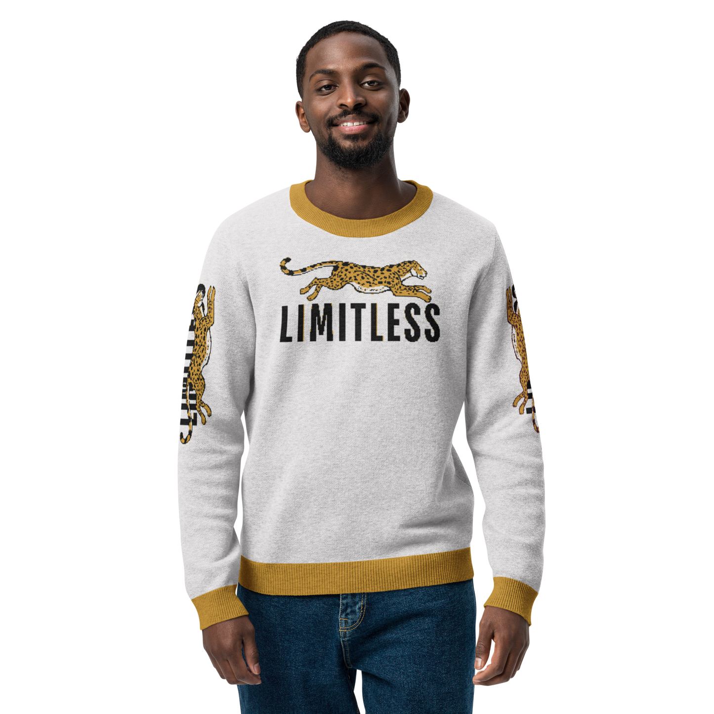 Limitless Knitted Crew Neck Sweater