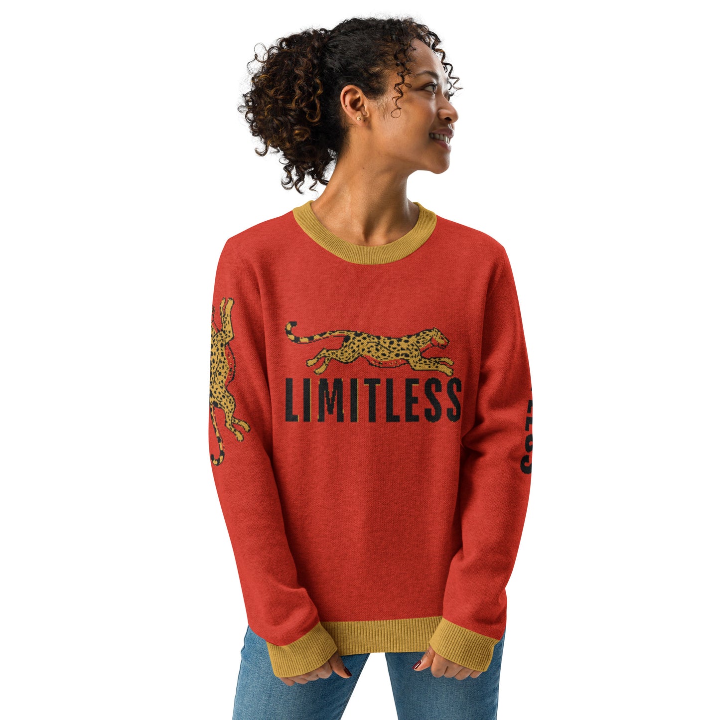 Limitless Knitted Crew Neck Sweater