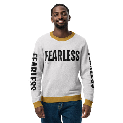 Fearless Knitted Crew Neck Sweater