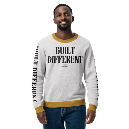 Built Different Knitted Crew Neck Sweater