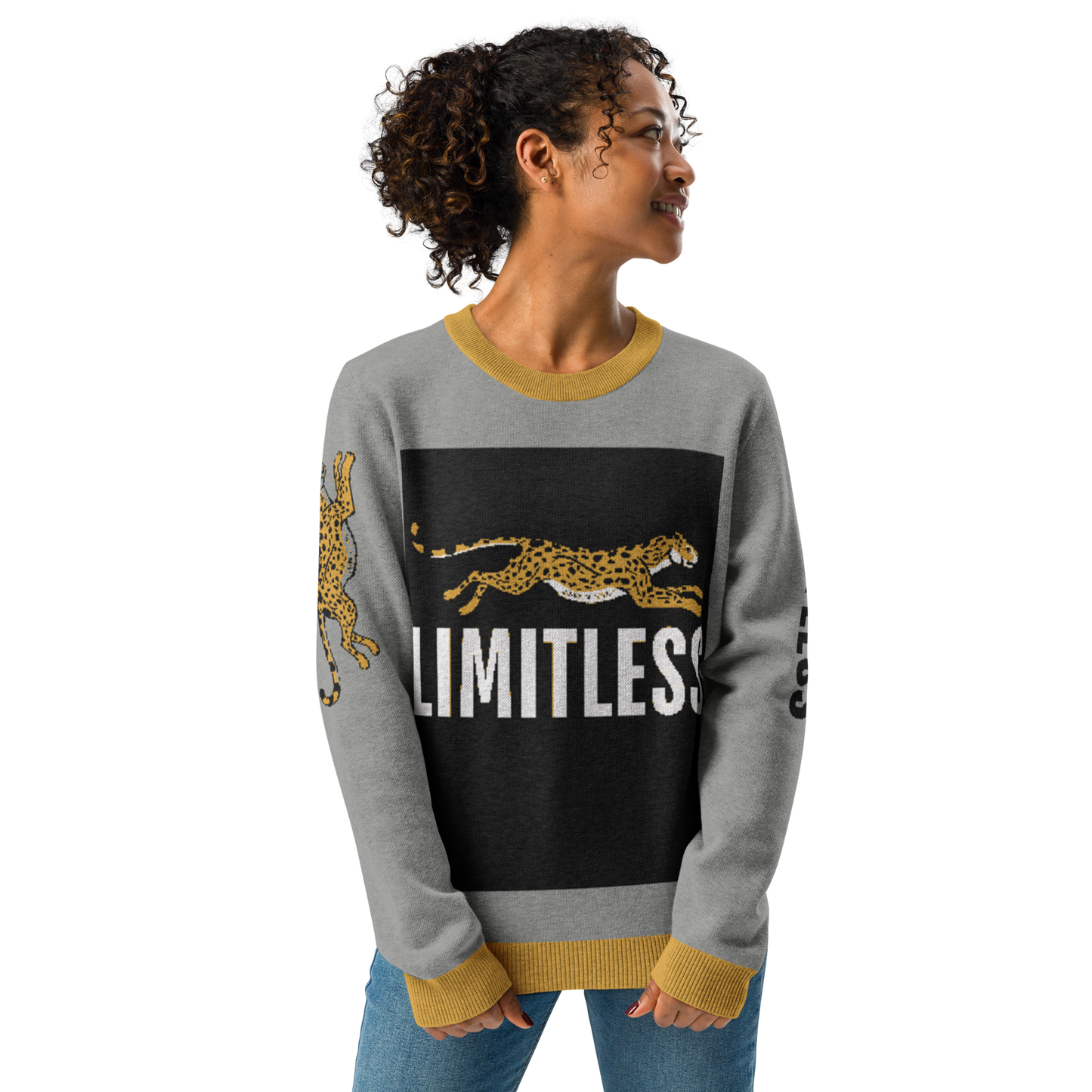 Limitless Knitted Crew Neck Sweater