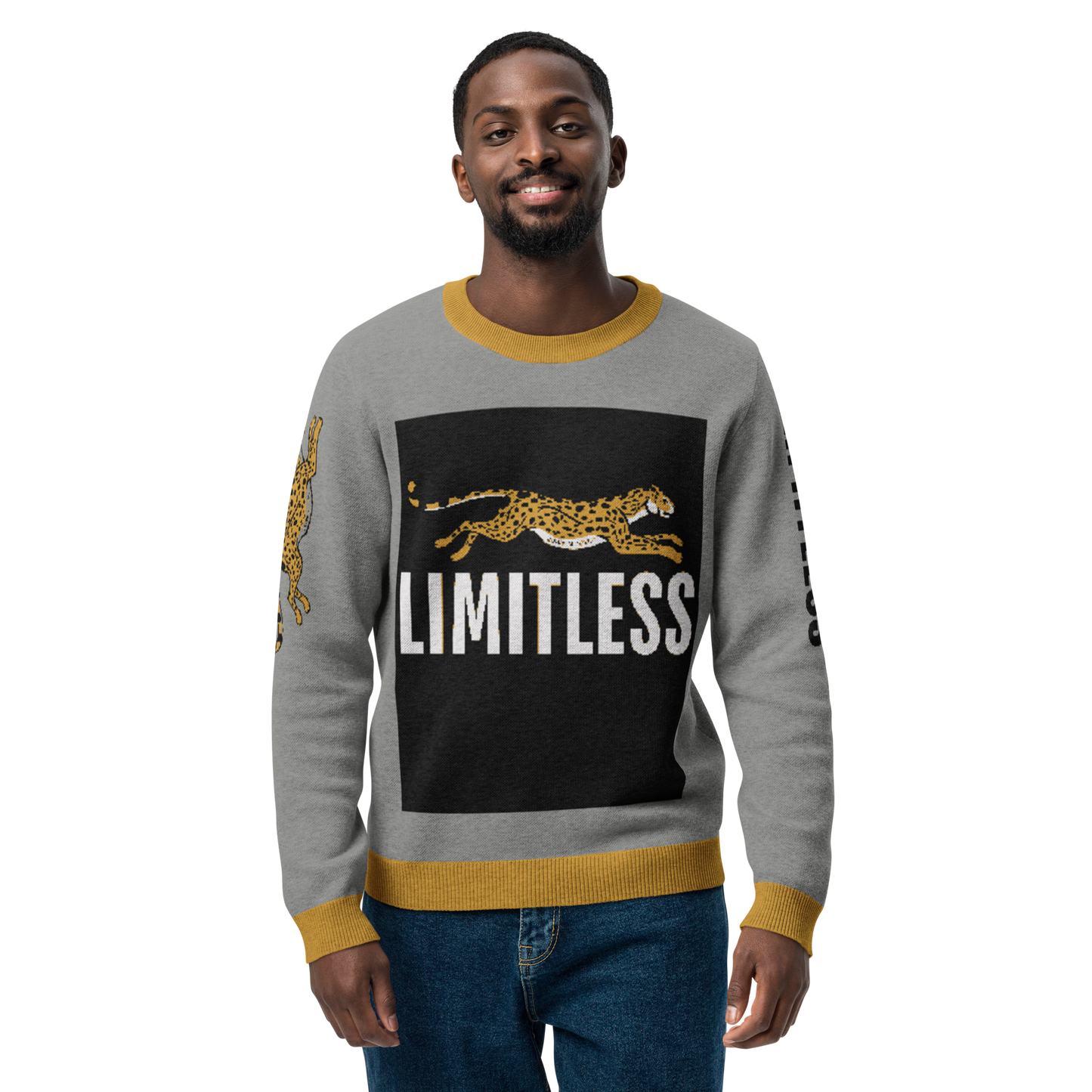 Limitless Knitted Crew Neck Sweater