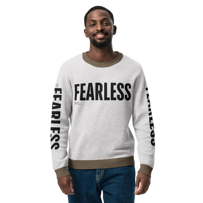 Fearless Knitted Crew Neck Sweater