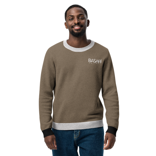 Basari® Knitted Crew Neck Sweater