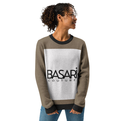 Basari® Knitted Crew Neck Sweater