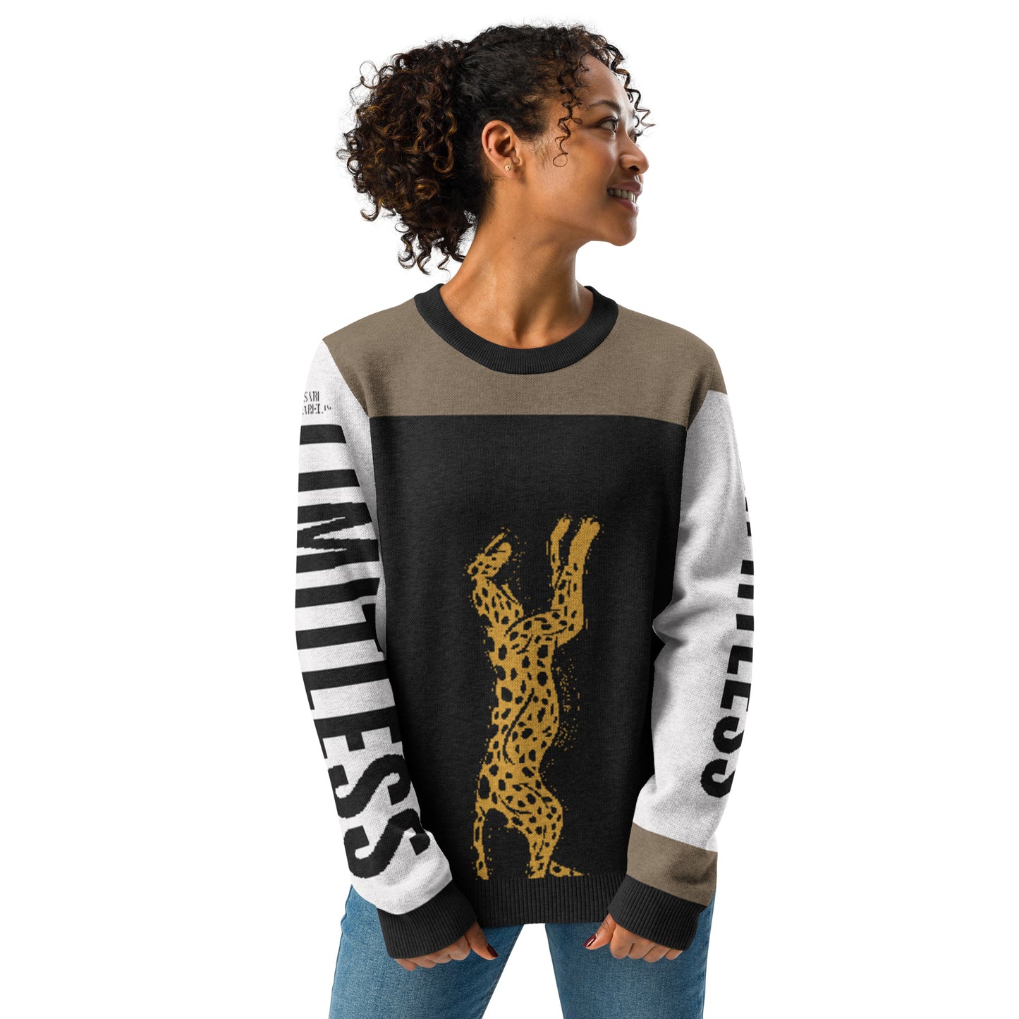 Limitless® Knitted Crew Neck Sweater