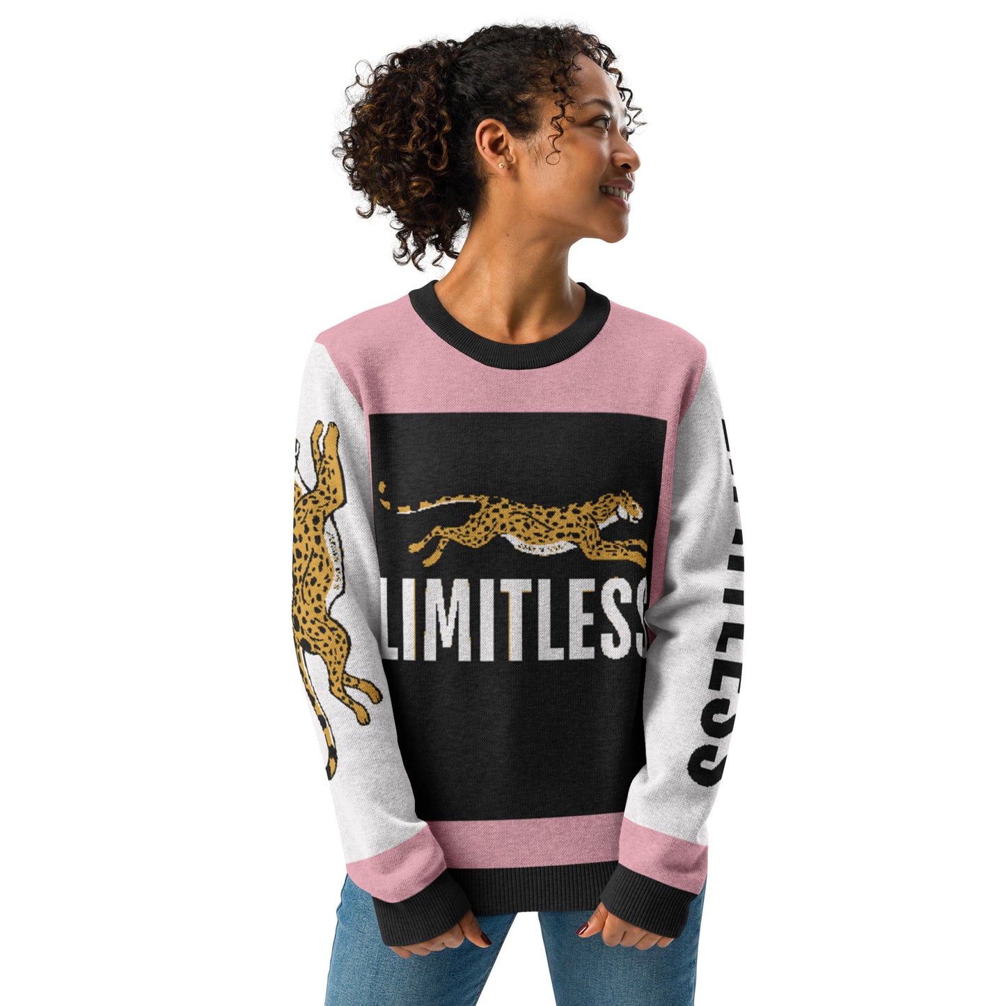 Limitless® Knitted Crew Neck Sweater