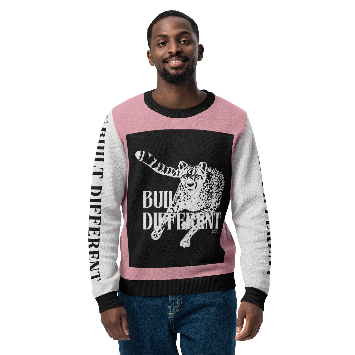 Built Different® Knitted Crew Neck Sweater