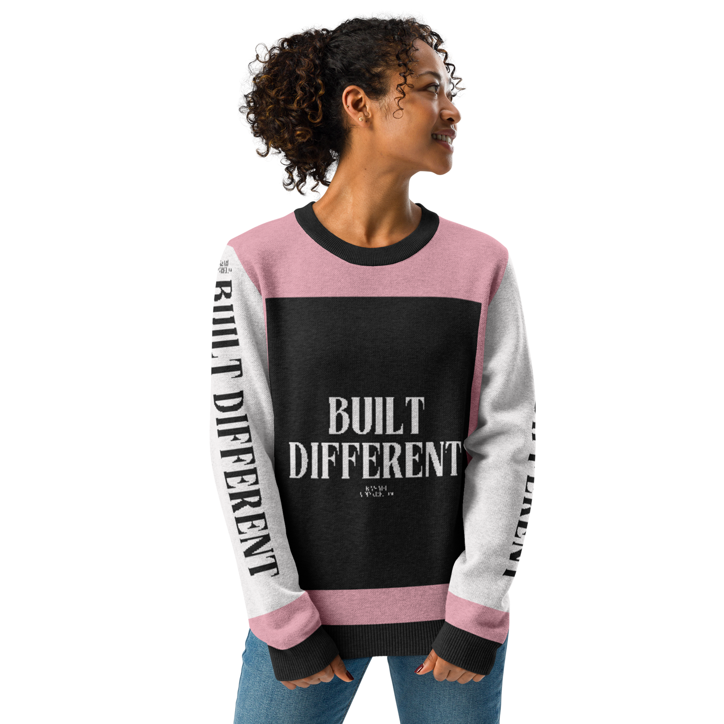 Built Different® Knitted Crew Neck Sweater