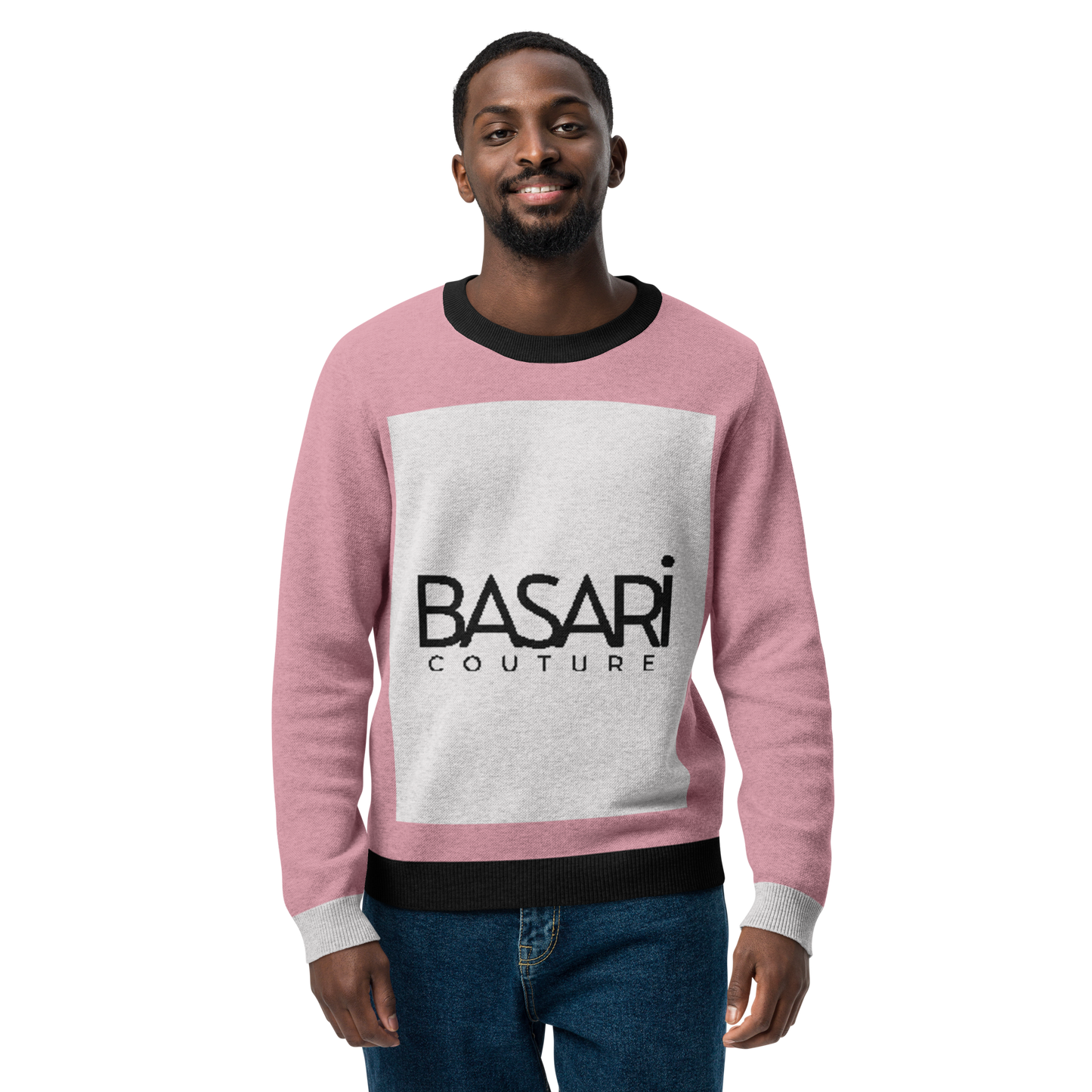 Basari® Knitted Crew Neck Sweater