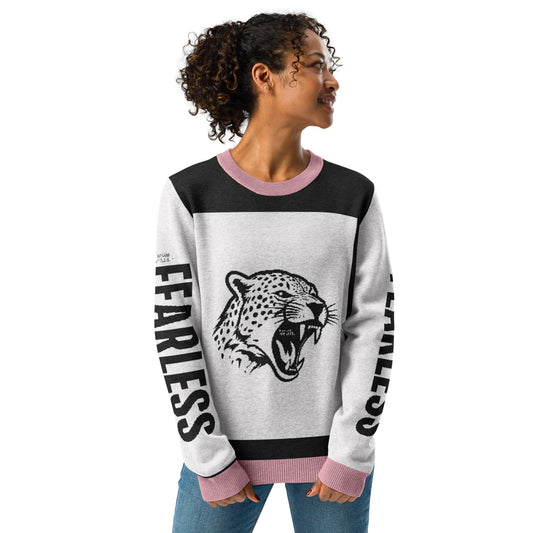 Fearless® Knitted Crew Neck Sweater