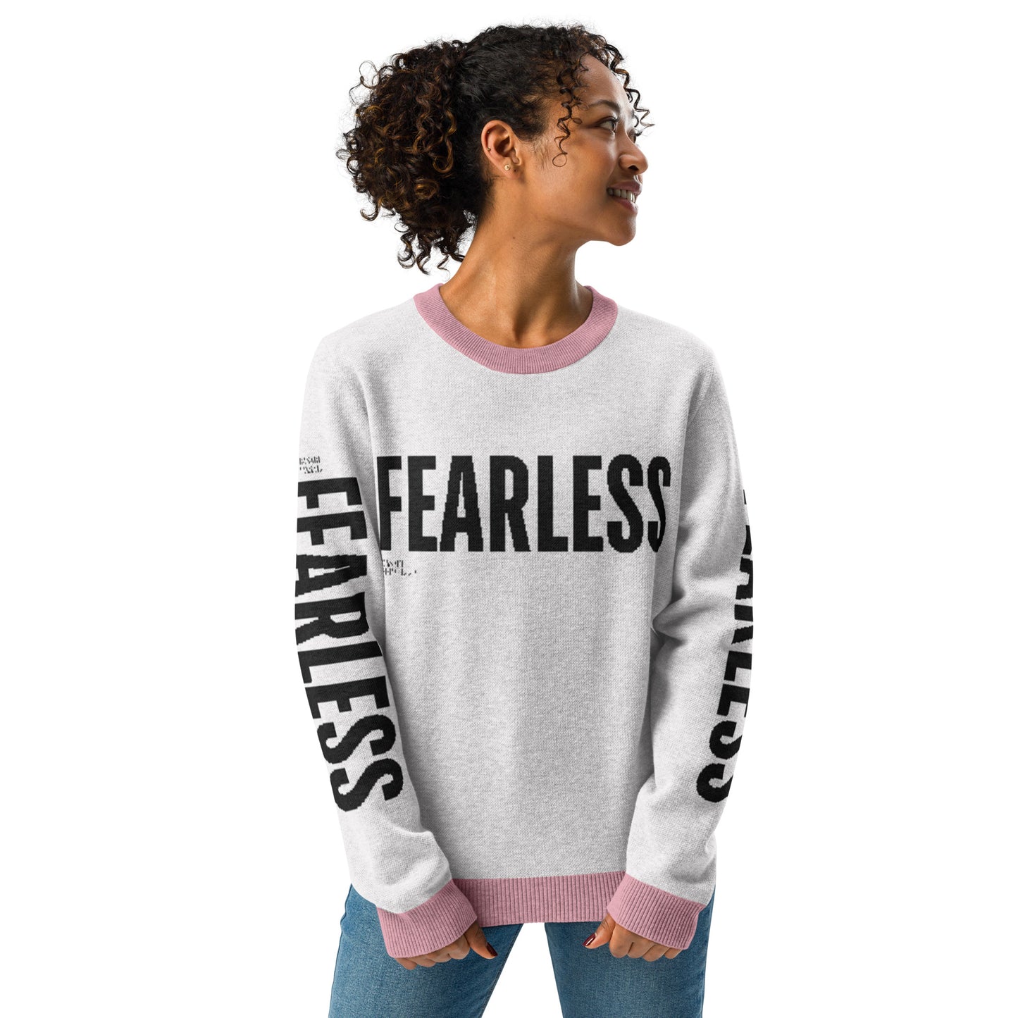 Fearless® Knitted Crew Neck Sweater