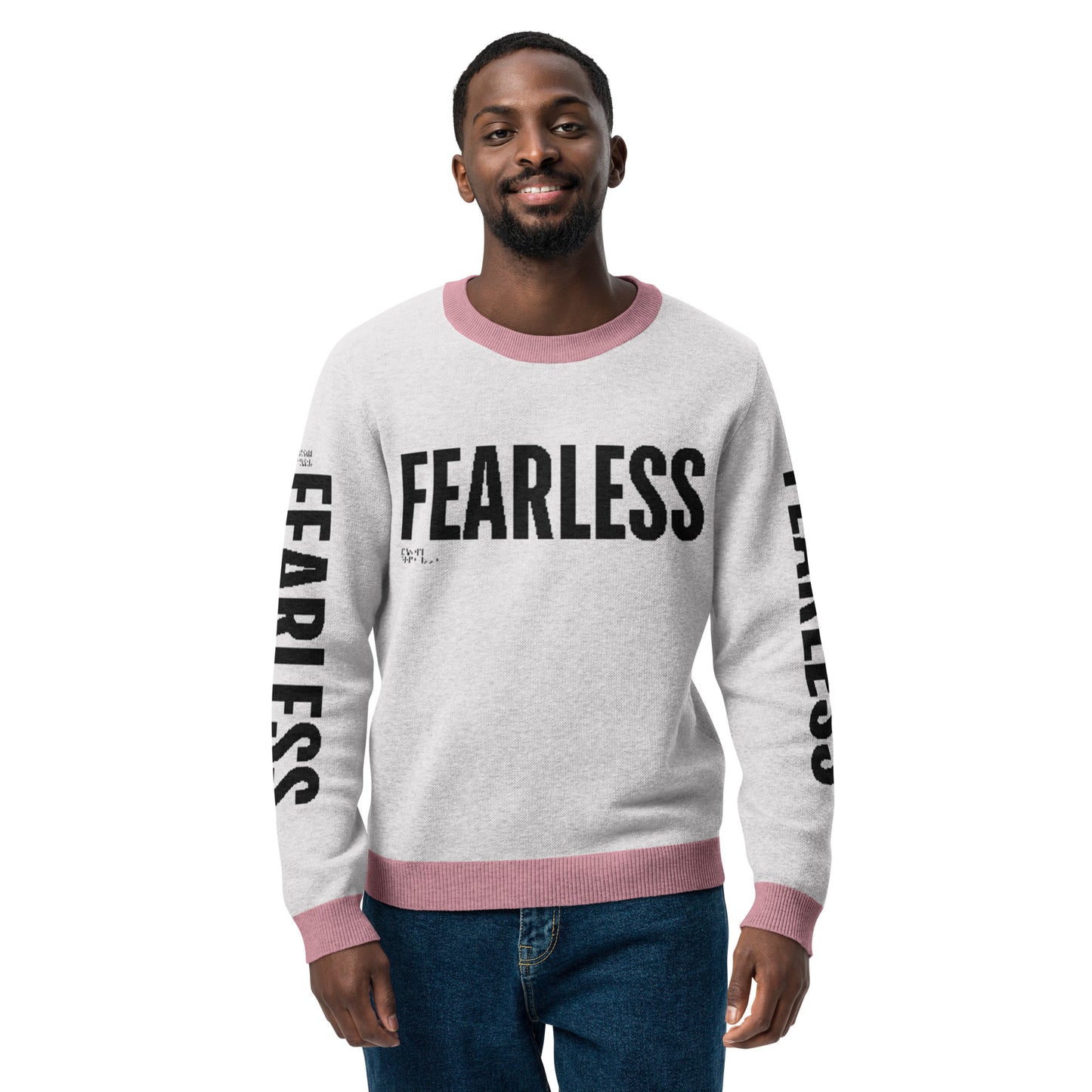 Fearless® Knitted Crew Neck Sweater