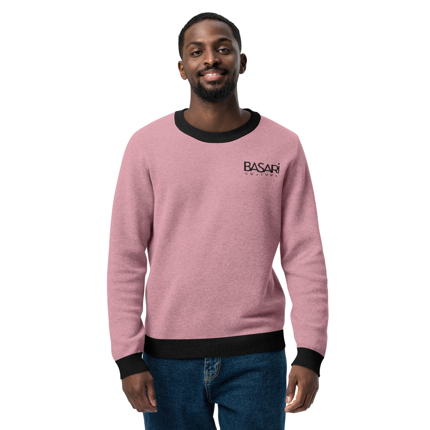 Basari® Knitted Crew Neck Sweater