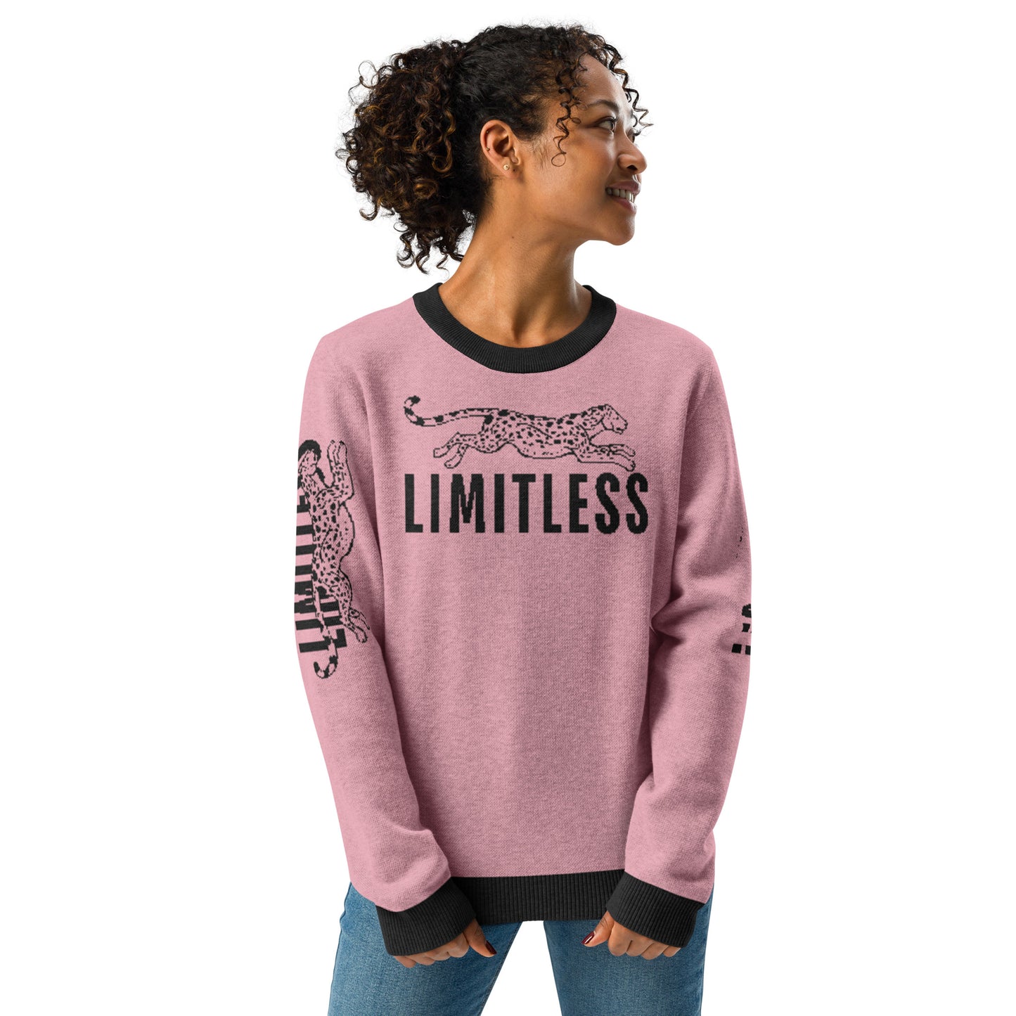 Limitless® Knitted Crew Neck Sweater