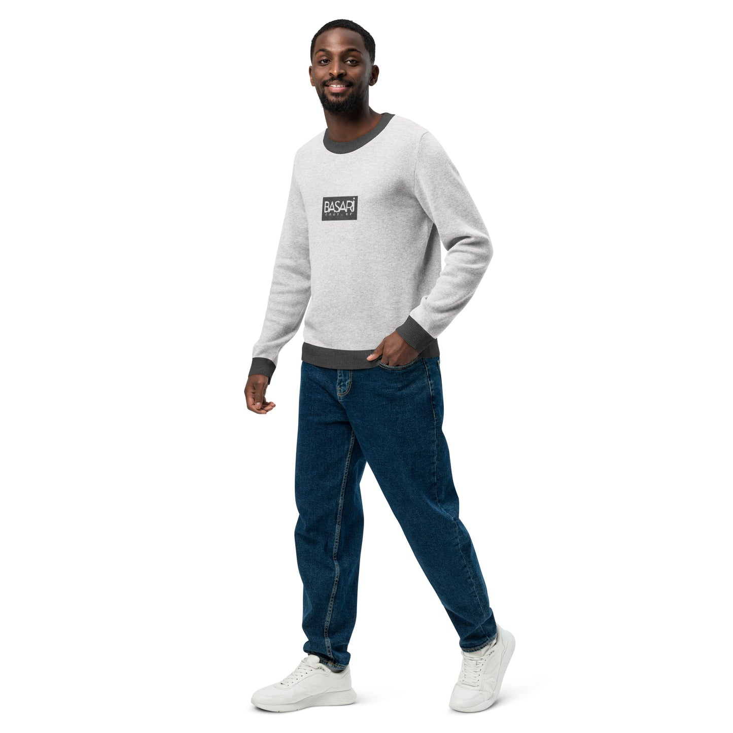 Basari™ Unisex Crew Neck Sweater