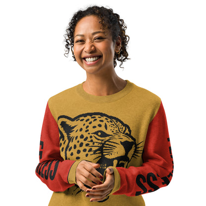 Fearless Knitted Crew Neck Sweater