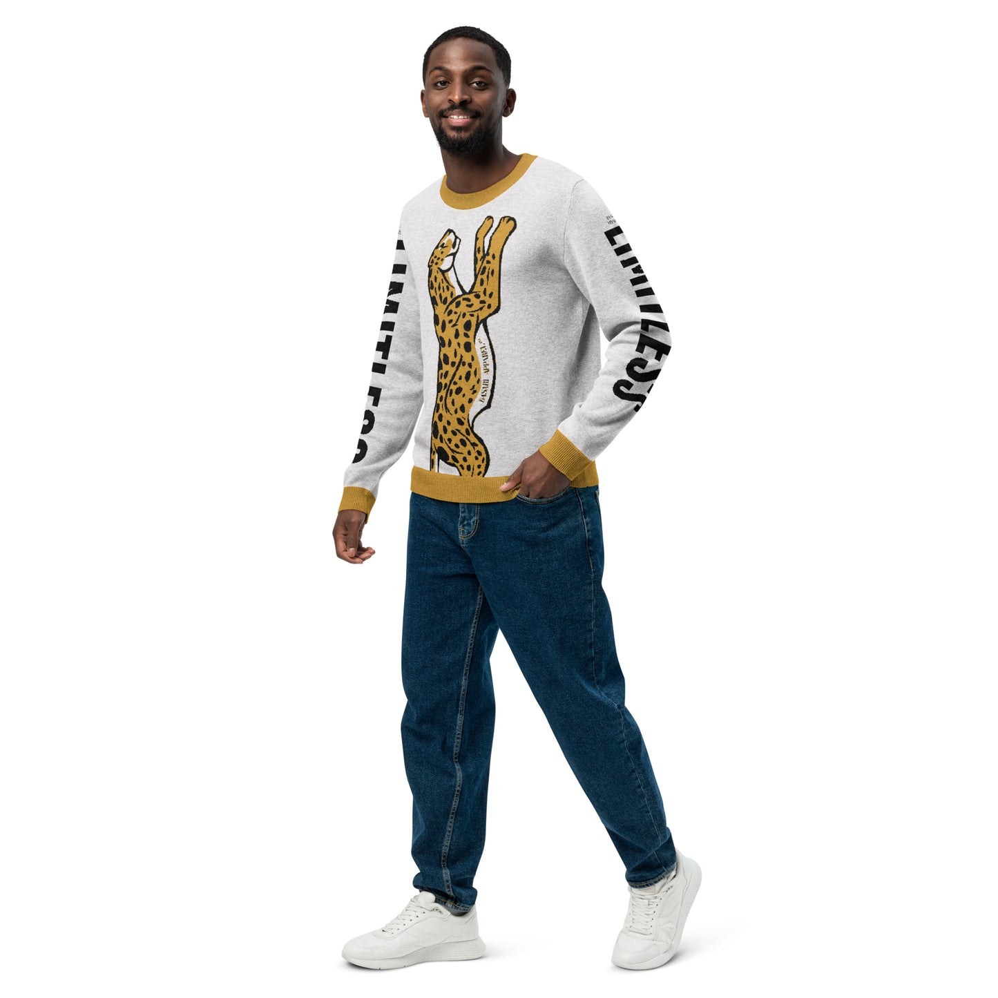 Limitless Knitted Crew Neck Sweater