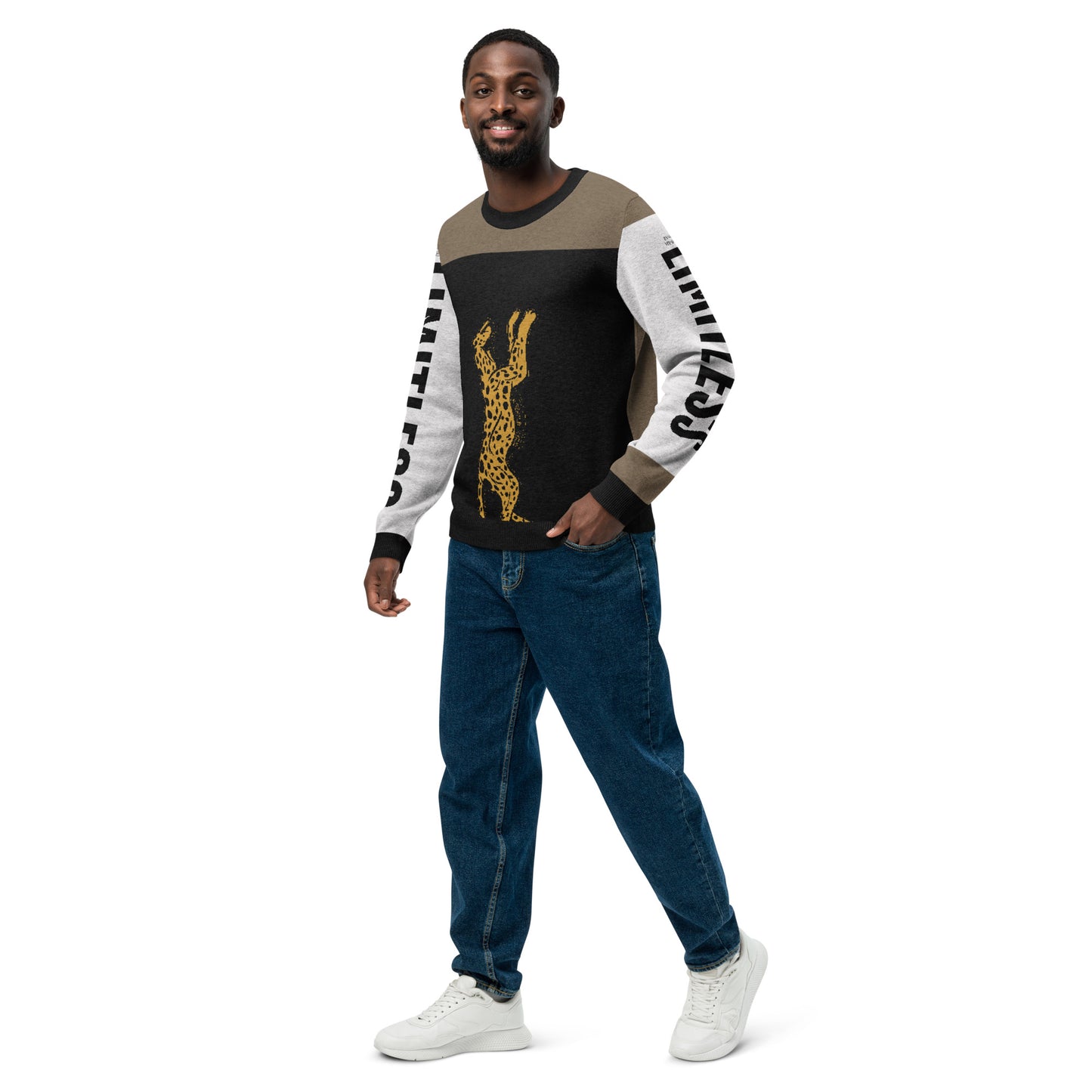 Limitless® Knitted Crew Neck Sweater