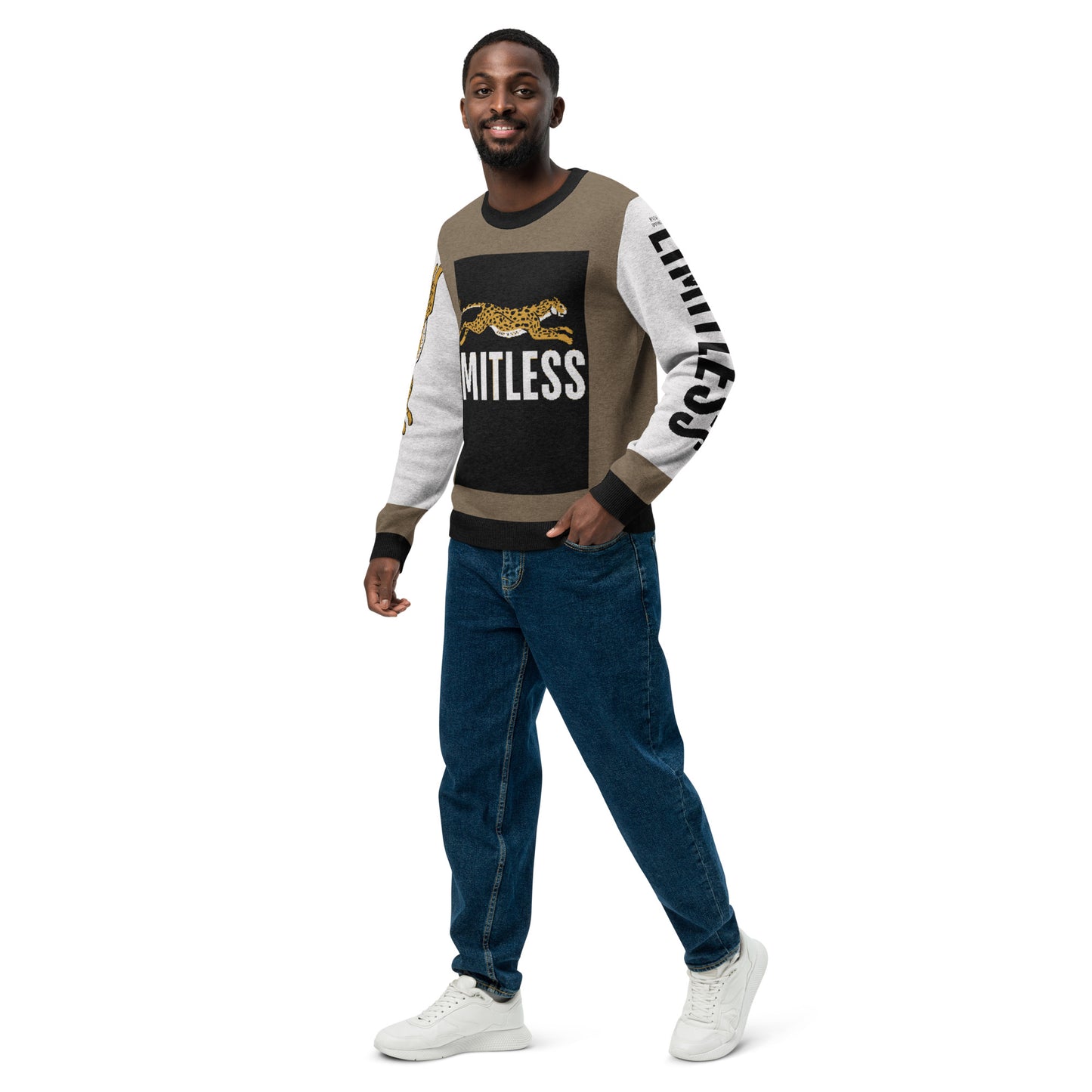 Limitless® Knitted Crew Neck Sweater