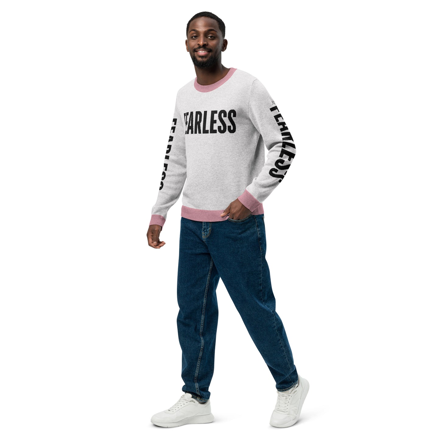 Fearless® Knitted Crew Neck Sweater