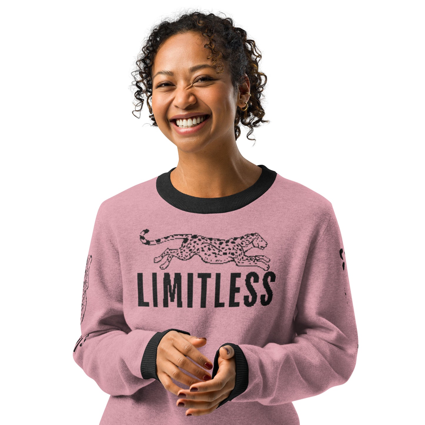 Limitless® Knitted Crew Neck Sweater