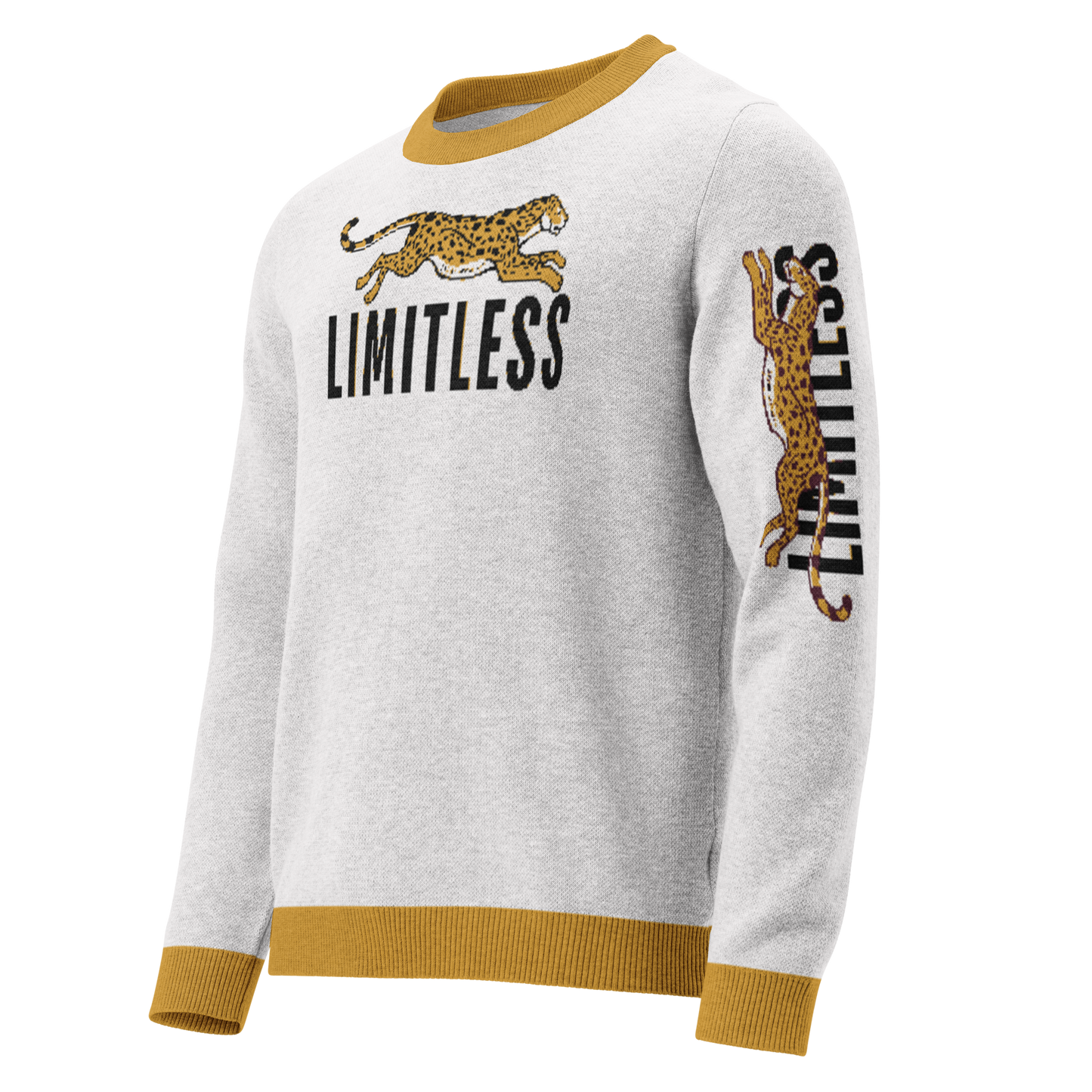 Limitless Knitted Crew Neck Sweater