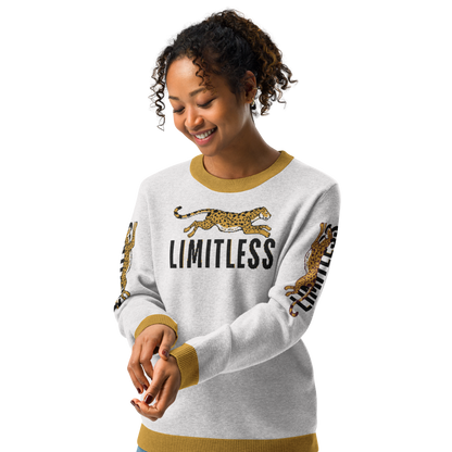 Limitless Knitted Crew Neck Sweater