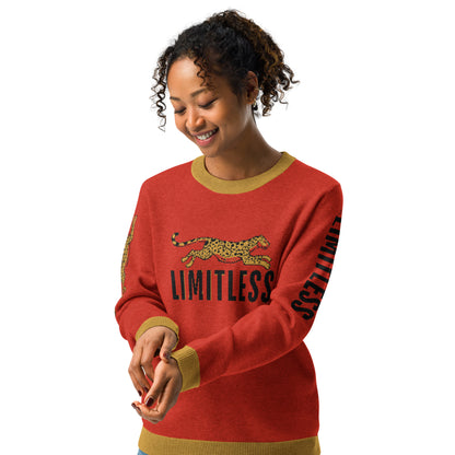 Limitless Knitted Crew Neck Sweater