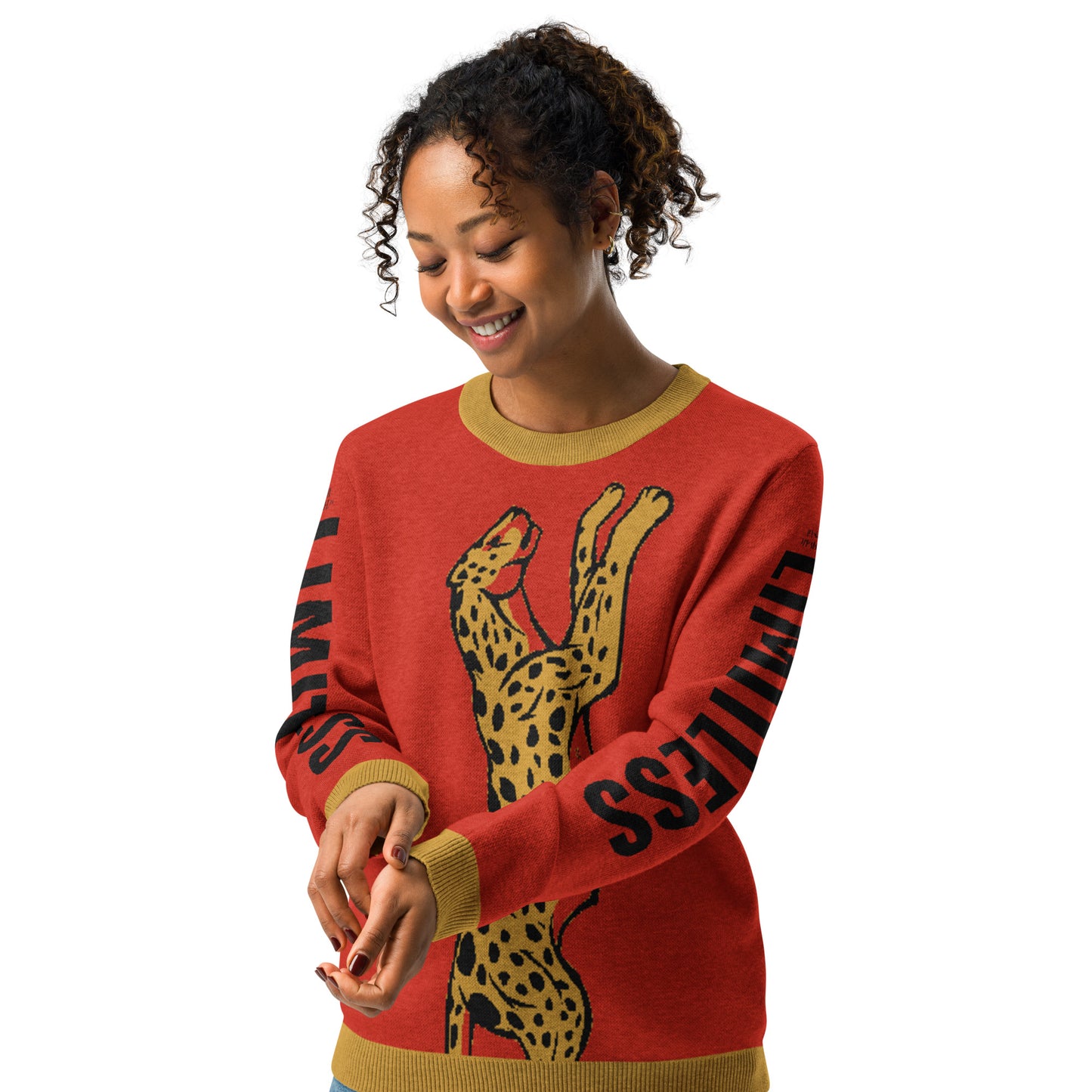 Limitless Knitted Crew Neck Sweater