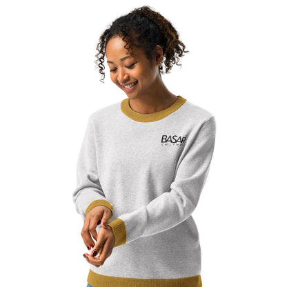 Basari™ Knitted Crew Neck Sweater