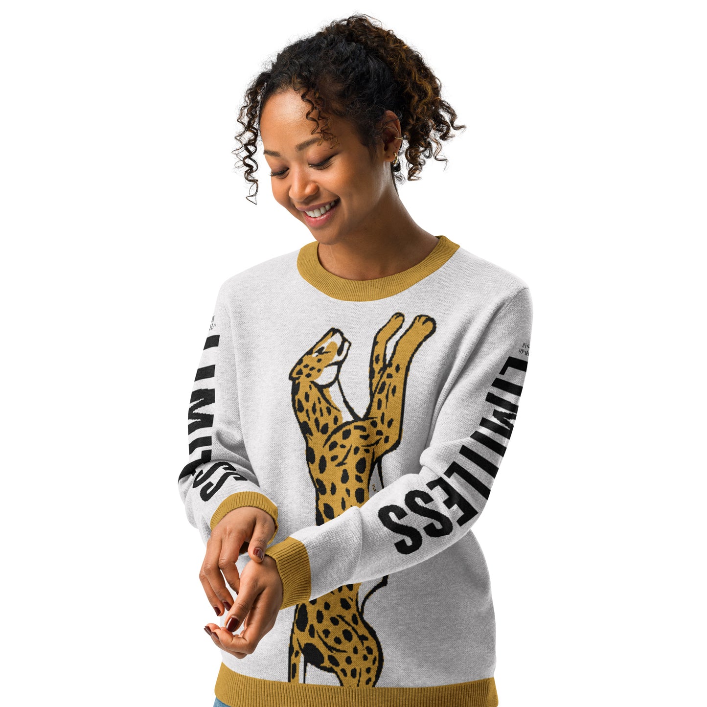 Limitless Knitted Crew Neck Sweater