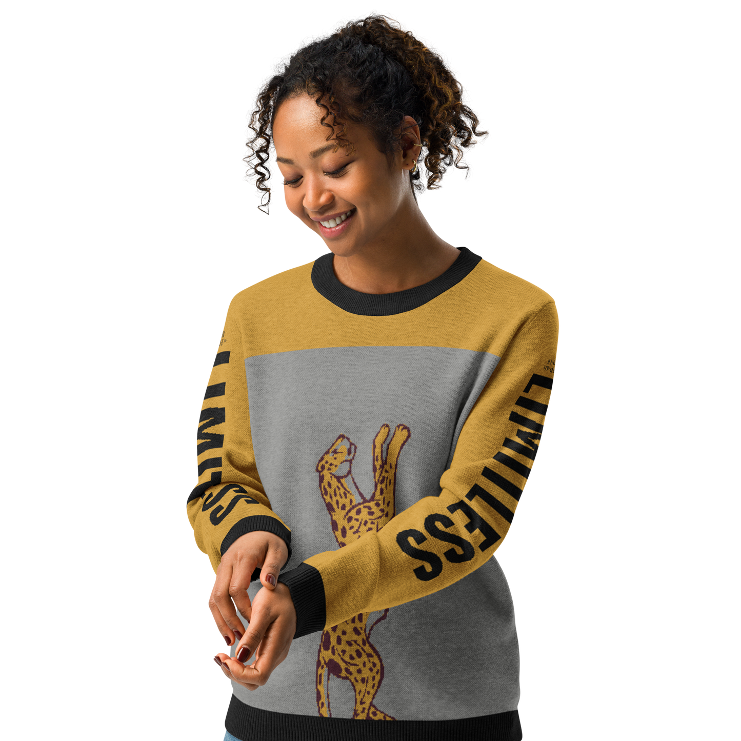 Limitless Knitted Crew Neck Sweater