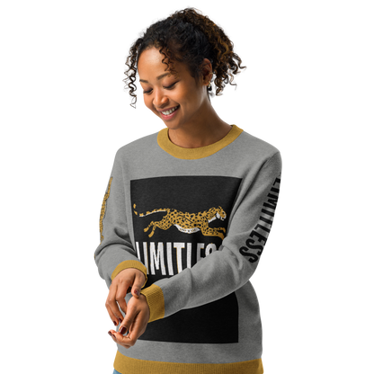 Limitless Knitted Crew Neck Sweater