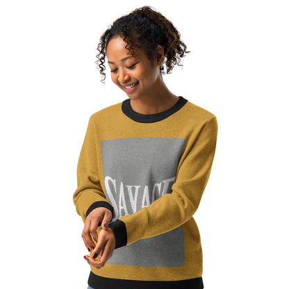 Savage Knitted Crew Neck Sweater