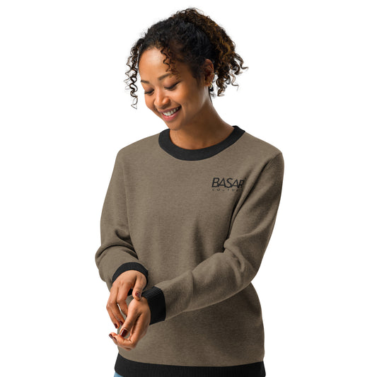 Basari® Knitted Crew Neck Sweater