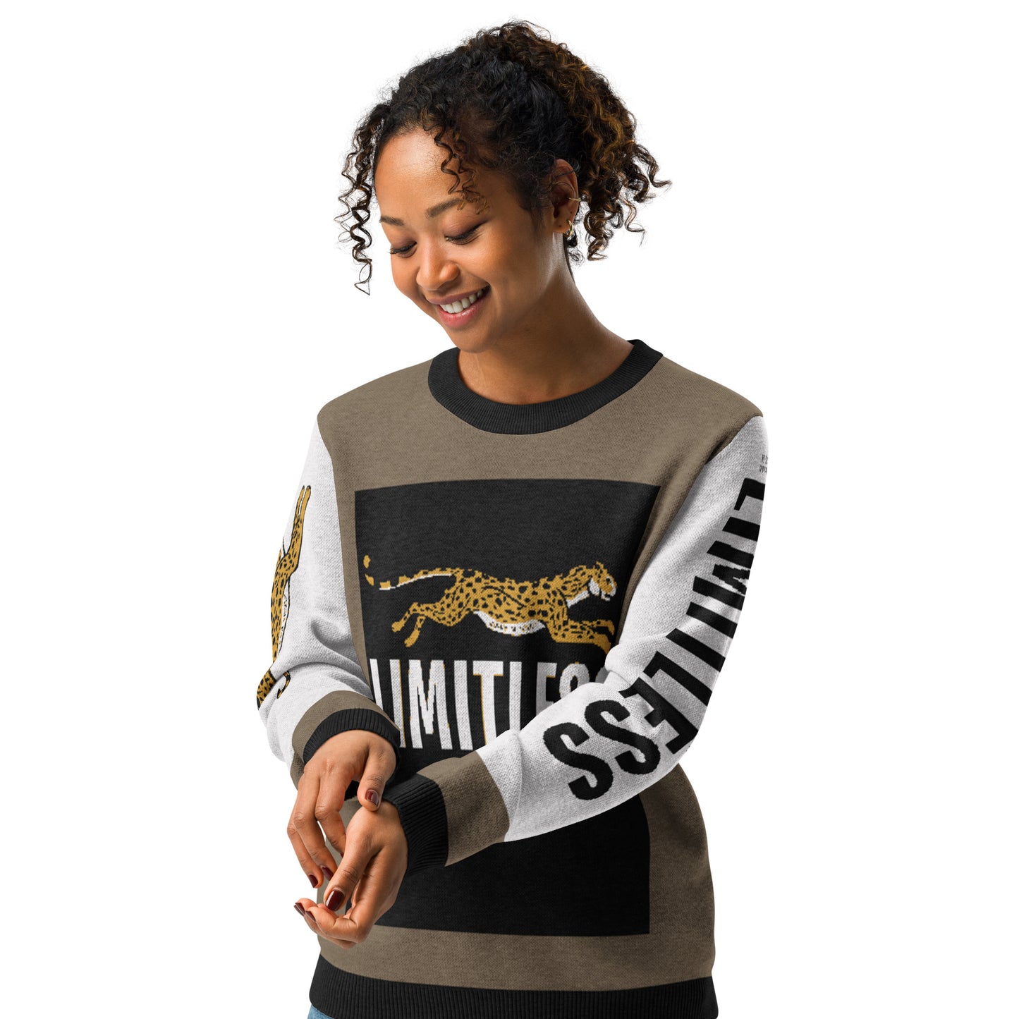 Limitless® Knitted Crew Neck Sweater