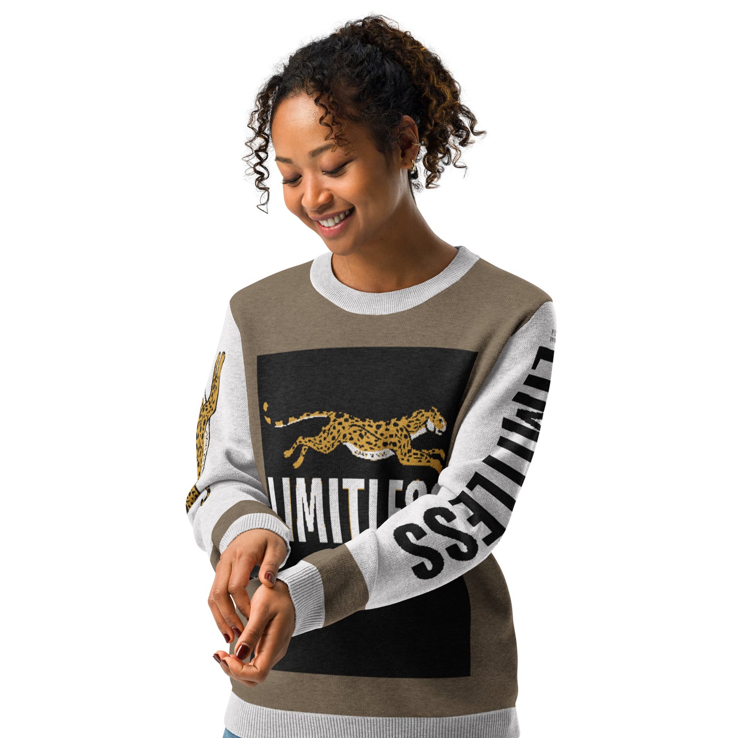 Limitless® Knitted Crew Neck Sweater