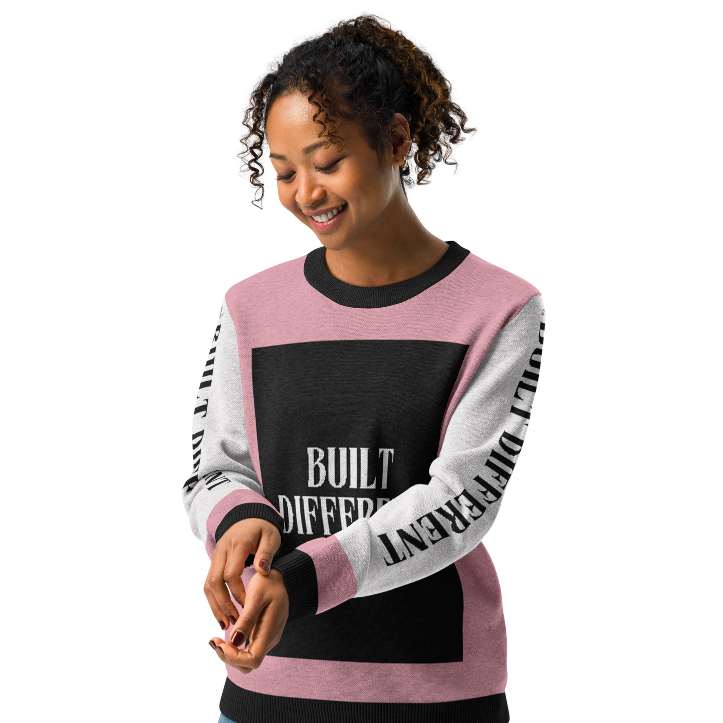 Built Different® Knitted Crew Neck Sweater